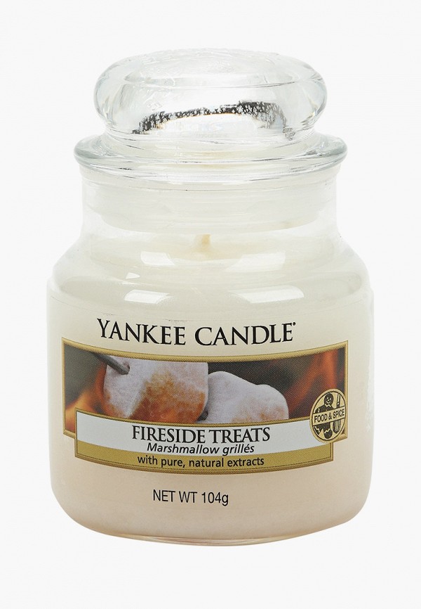 Yankee Candle Свеча ароматическая - Жареный мармелад Fireside treats 104 г / 25-45 часов - фото 1