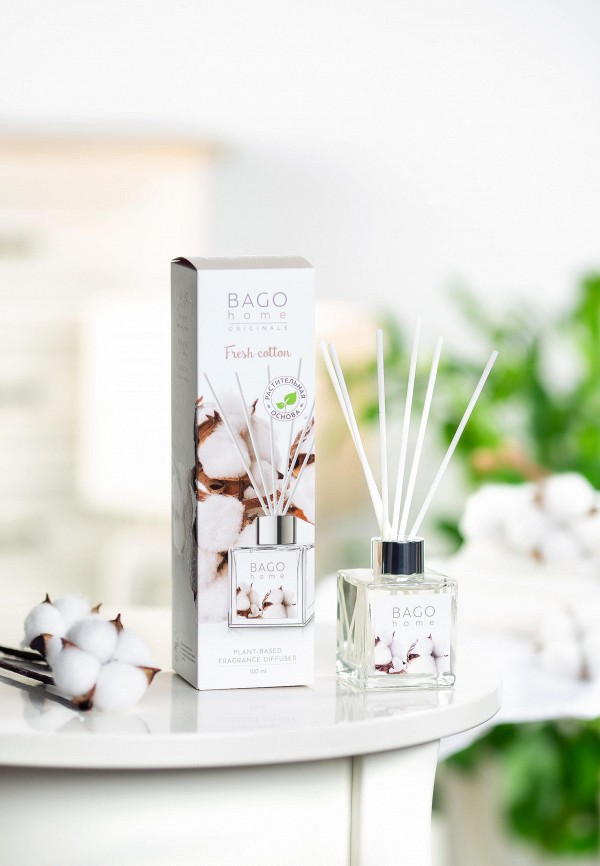 Bago Home Аромадиффузор - "Свежий хлопок", 100 мл - фото 4