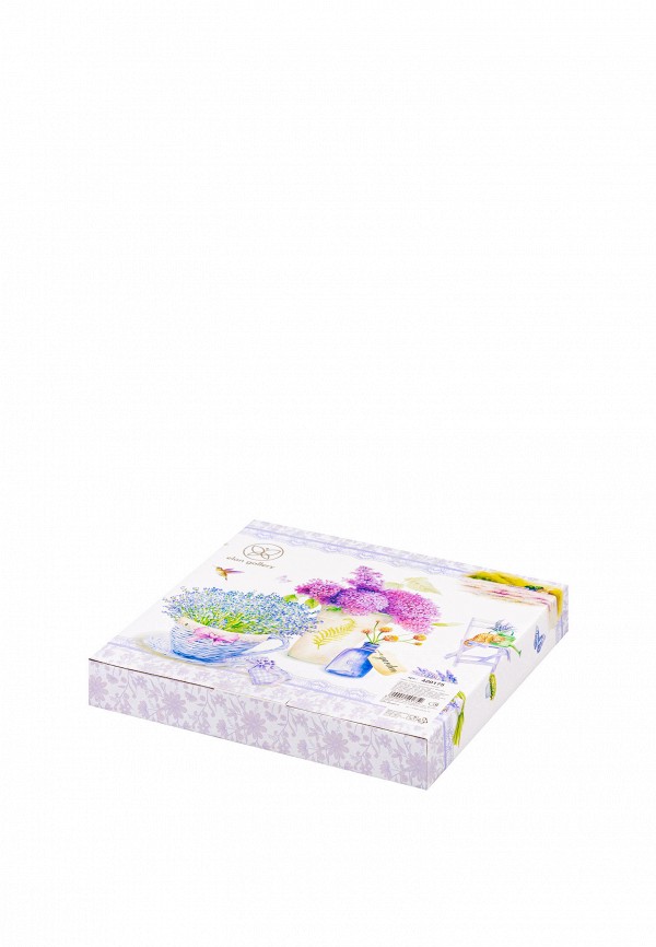 Elan Gallery Набор тарелок - 2 предмета 19х19х2 см Лаванда - фото 4