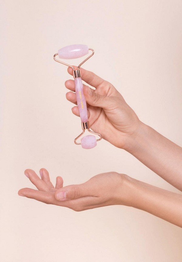 Grace and Stella Роллер для лица - двусторонний, из розового кварца - фото 3