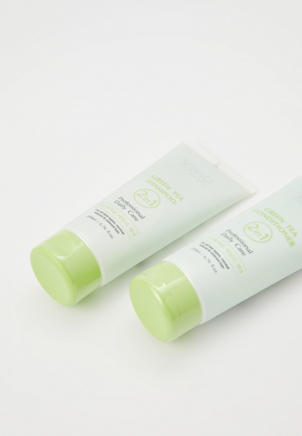 Von U Набор для ухода за волосами - шампунь и кондиционер, 200 мл + 200 мл - фото 2