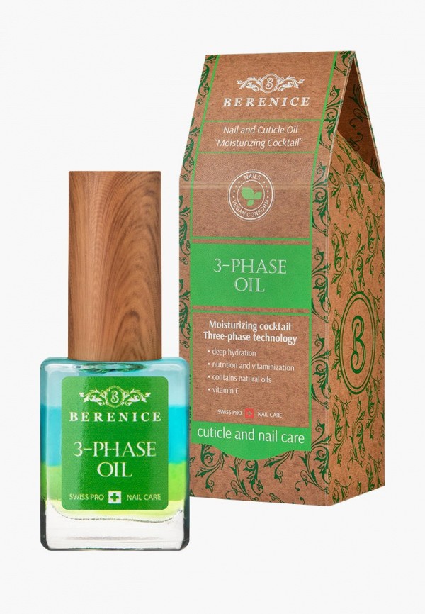 Berenice Масло для ногтей и кутикулы - трехфазное - фото 1