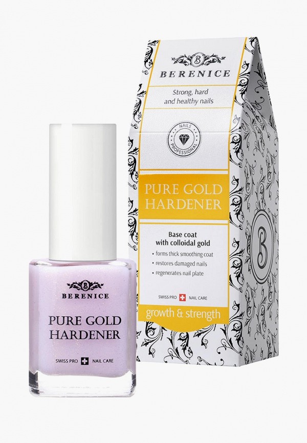 Berenice Средство для укрепления ногтей - с золотом - фото 1