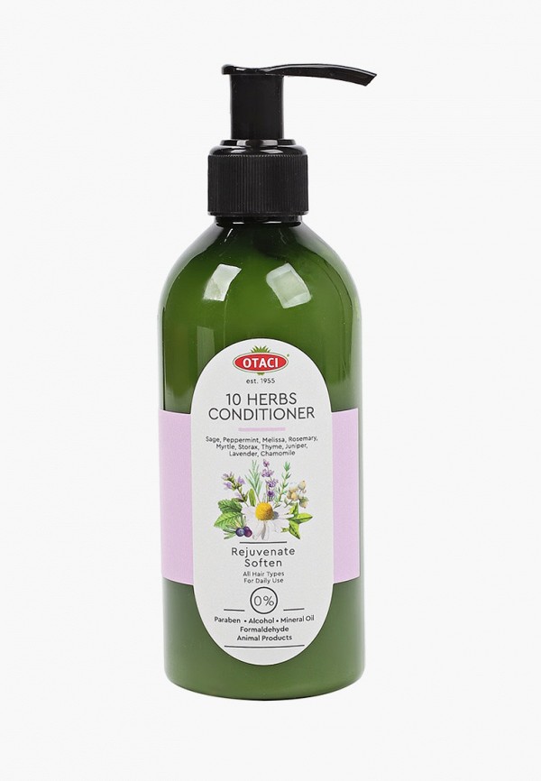 Otaci Кондиционер для волос 10 Herbs conditioner восстанавливающий, с 10 травами, 250 мл.