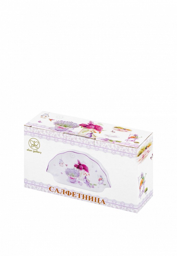 Elan Gallery Салфетница - 14,5х4,5х7,5 см Лаванда - фото 4