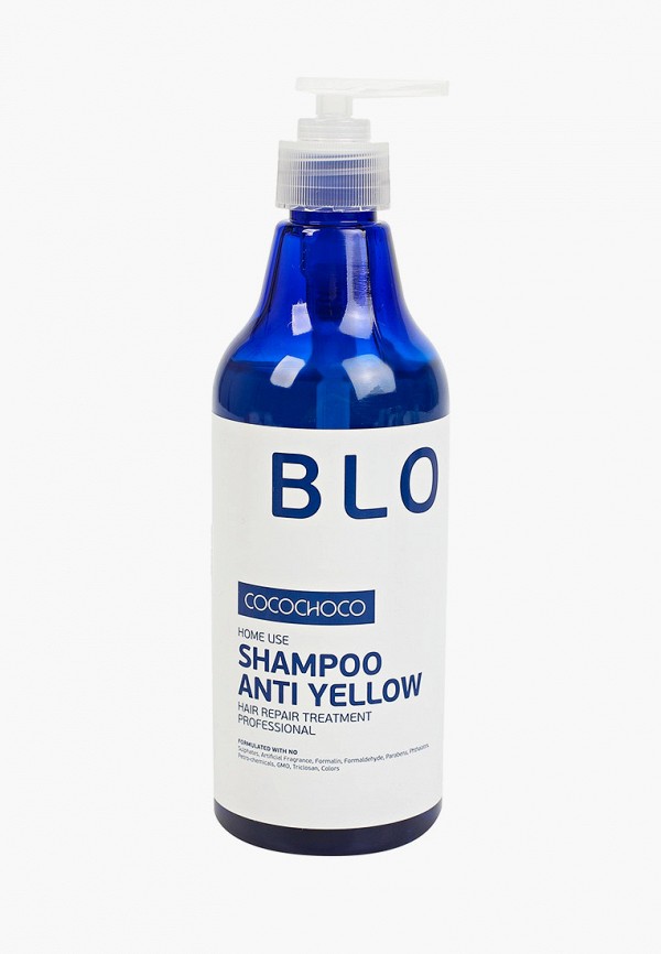 CocoChoco Шампунь BLONDE Shampoo Anti Yellow, 500 мл