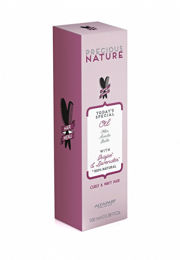 Alfaparf Milano Масло для волос - PRECIOUS NATURE CURLY/WAVY HAIR LIGHT OIL, 100 мл - фото 1