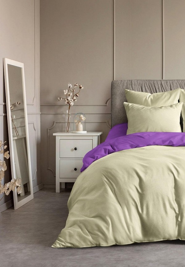 Ночь нежна Постельное белье 2-спальное - Сливки - фото 1