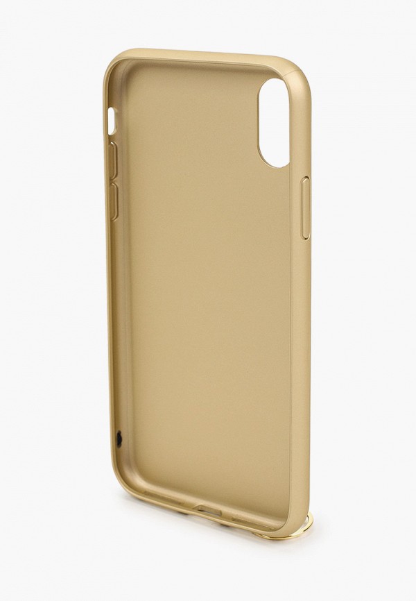 Guess Чехол для iPhone - X / XS, 4G Charms collection Brown - фото 2