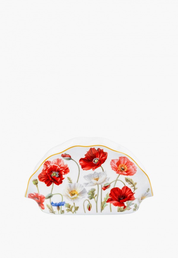 Elan Gallery Салфетница - 14,5х4,5х7,5 см Маки - фото 1