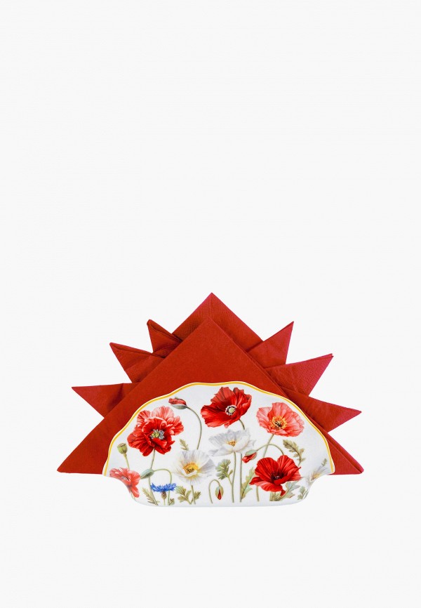 Elan Gallery Салфетница - 14,5х4,5х7,5 см Маки - фото 6