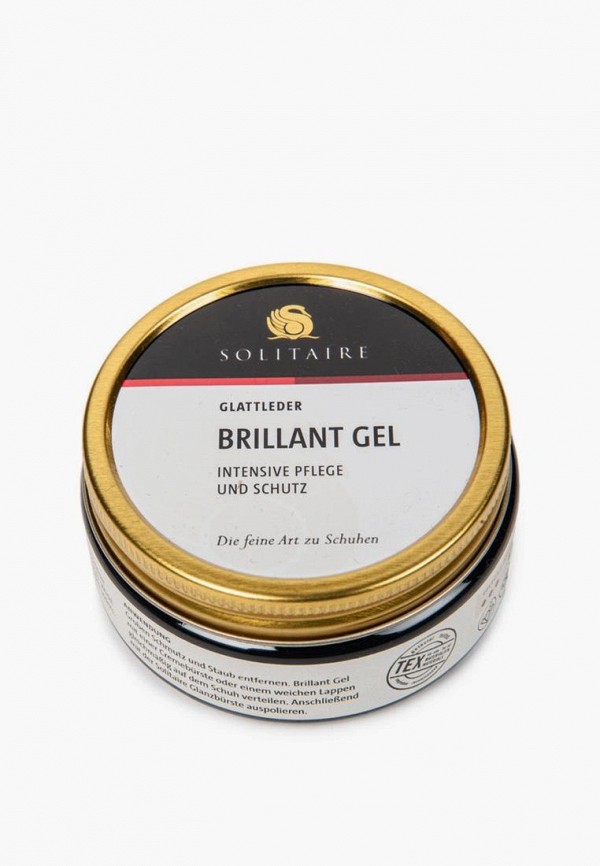 Solitaire Гель для обуви - BRILLIANT GEL 100ML ЧЕРНЫЙ - фото 1