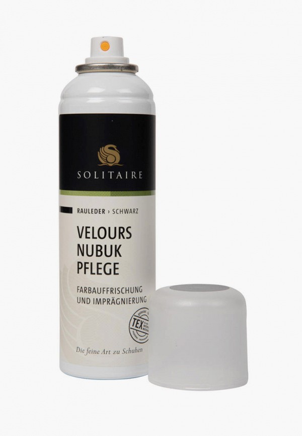 Solitaire Спрей для обуви - VELOURS NUBUKPFLEGE ТЕМНО-СИНИЙ - фото 2