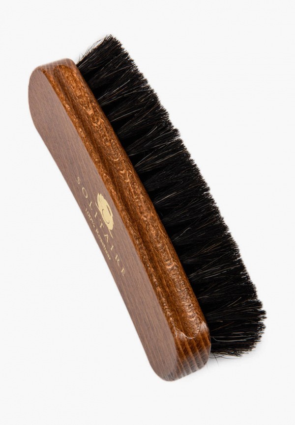 Solitaire Щетка для обуви - с натуральным конским волосом GLANZBURSTE ROSSHAAR SCHWARZ KL - фото 2
