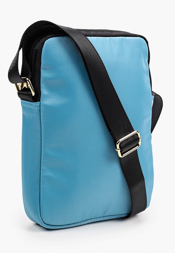 Guess Сумка - Сумка для планшетов 10" Nylon Tablet bag with Triangle metal logo Light blue - фото 2