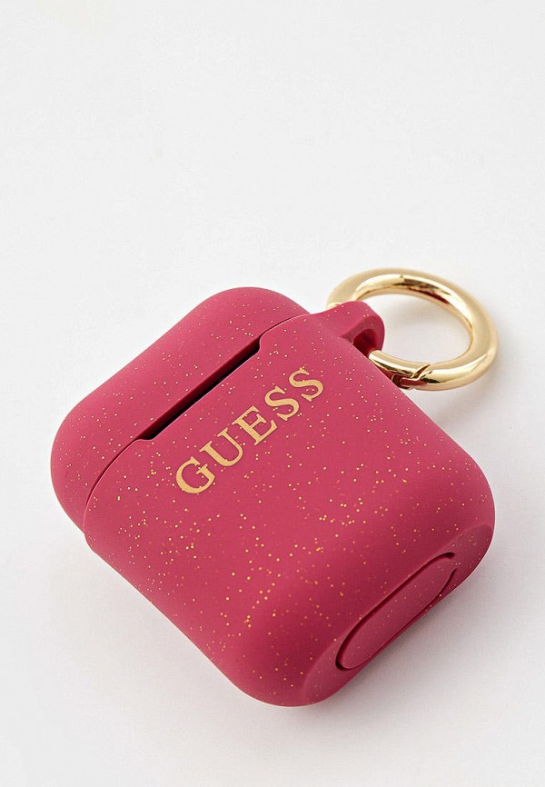 Guess Чехол для наушников - Airpods 1/2, силиконовый Liquid silicone - фото 2