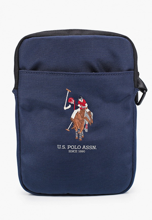 U.S. Polo Assn. Сумка - 8" Tablet Bag Double horse Navy - фото 1