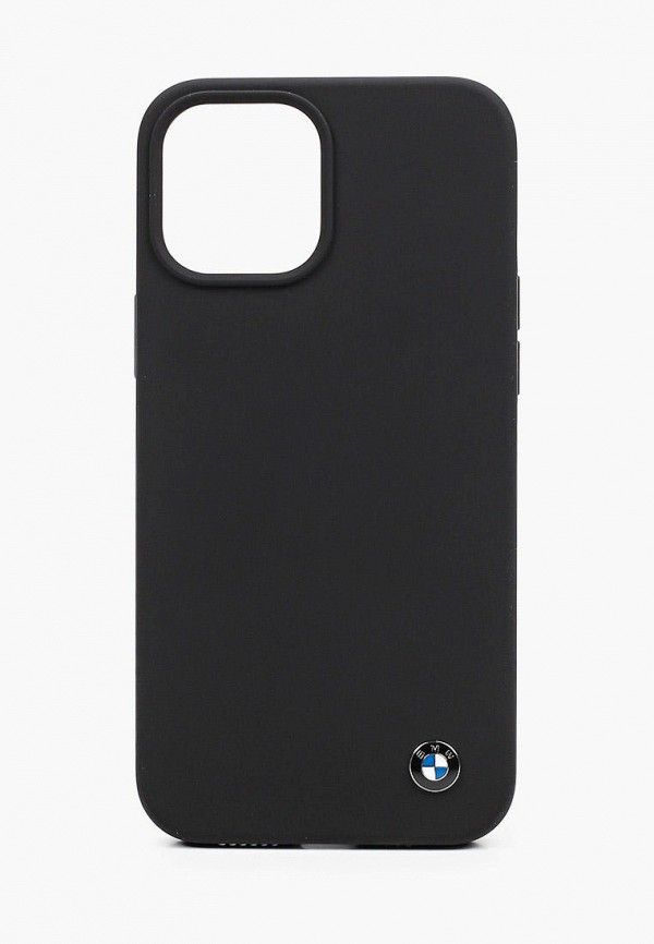 BMW Чехол для iPhone - 12 Pro Max (6.7), Signature Liquid silicone Black - фото 1