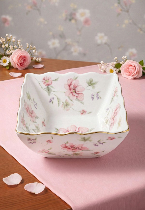 Elan Gallery Салатник - 1 л 16х15х8 см Диана - фото 3