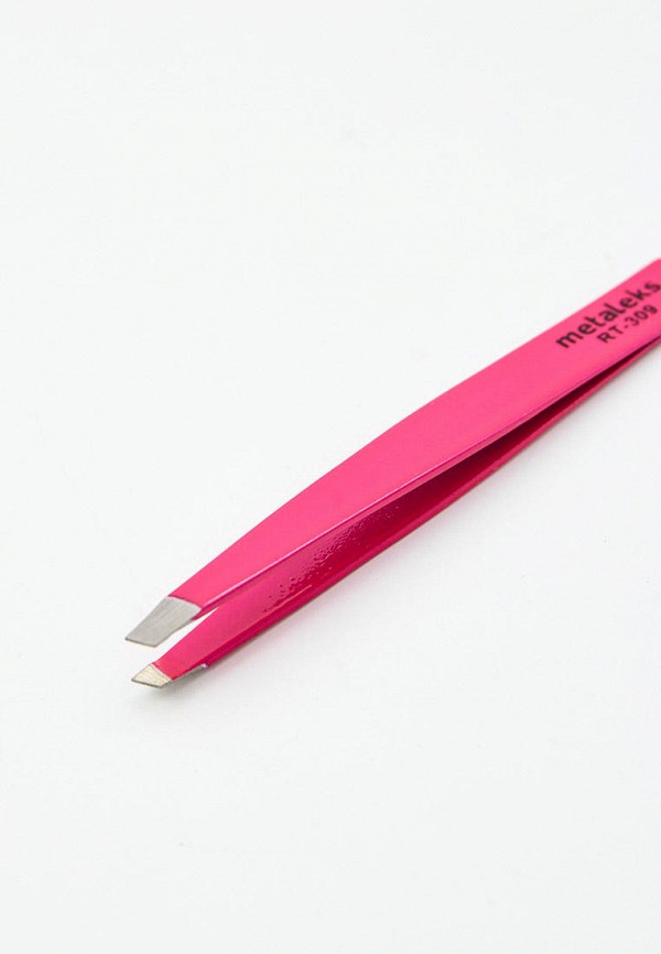 Metaleks Пинцет скошенный для бровей - фото 2