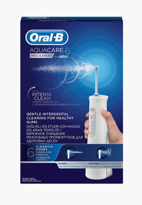 Ирригатор Oral B Aquacare 6 Pro-Expert MDH20.026.3, цвет: белый ...
