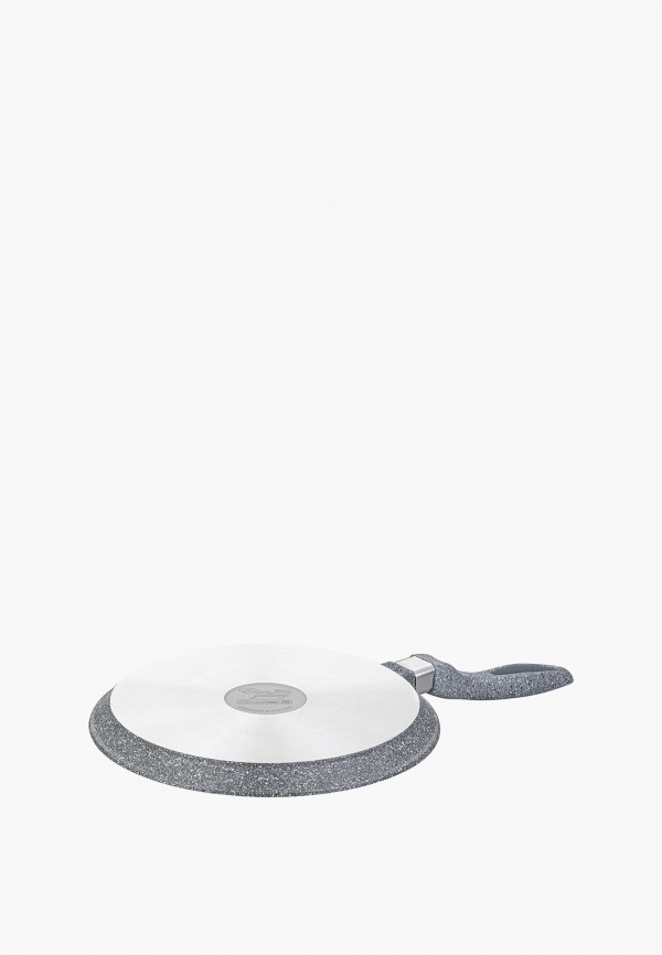 Elan Gallery Сковорода - блинная 24 см Гармония вкуса Серый мрамор, с несъемной ручкой - фото 5