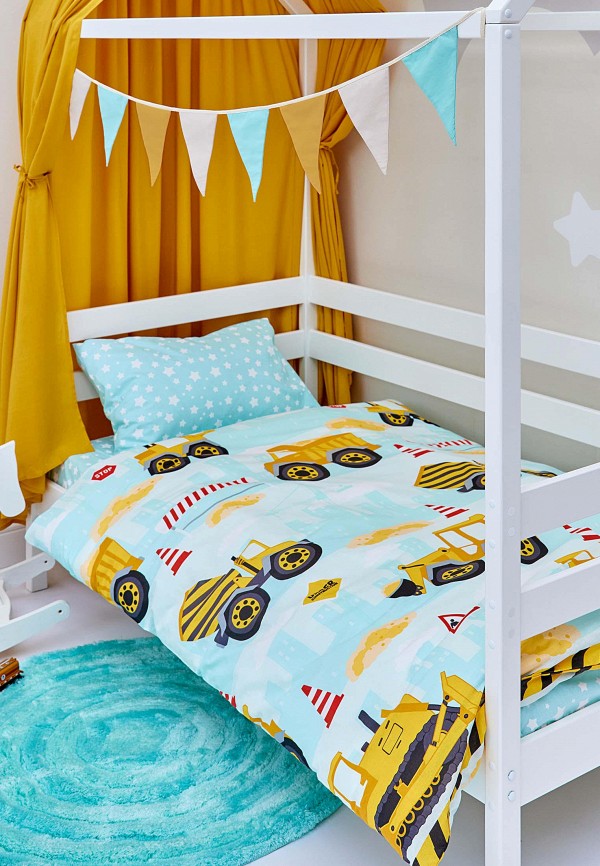 Juno Постельное белье детское - 40х60 Строительный транспорт - фото 2