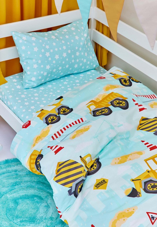 Juno Постельное белье детское - 40х60 Строительный транспорт - фото 3