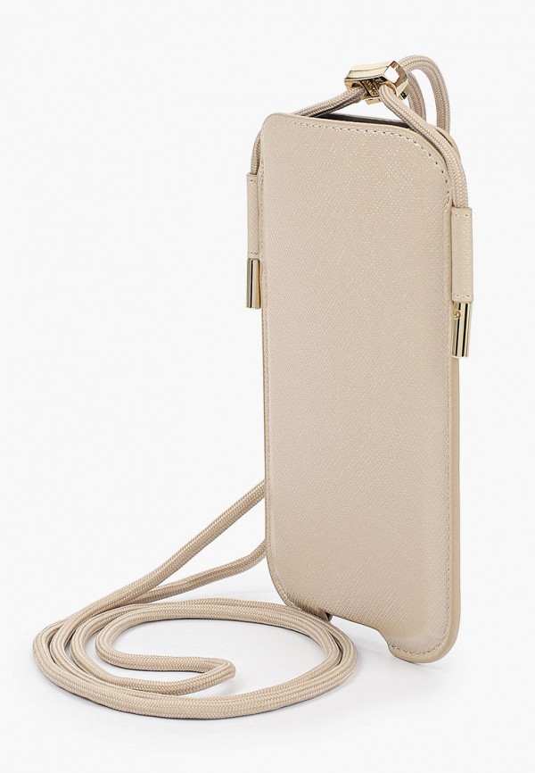 Guess Чехол для телефона - Pouch PU Saffiano 4G Gold (M size, IP12) - фото 2