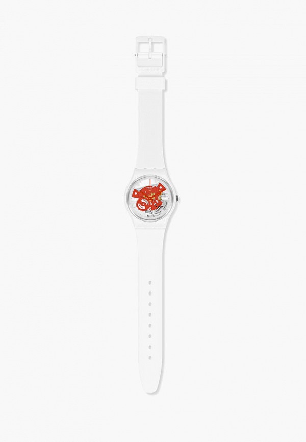 Swatch Часы - TIME TO RED SMALL (SO31W104) - фото 2
