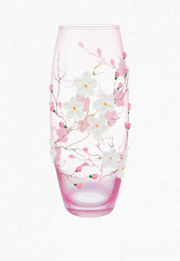 Elan Gallery Ваза - 2 л 11х11х26 см Весеннее цветение - фото 1