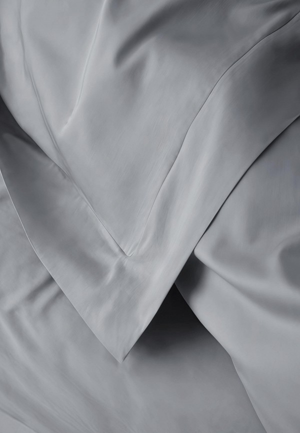 Bellehome Пододеяльник 1,5-спальный - Стефания Silver 150x210, сатин-премиум - фото 3