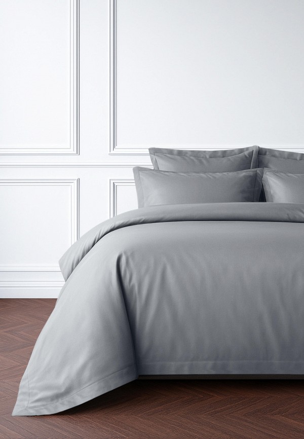 Bellehome Пододеяльник Евро - Стефания Silver 200х220, сатин-премиум - фото 1