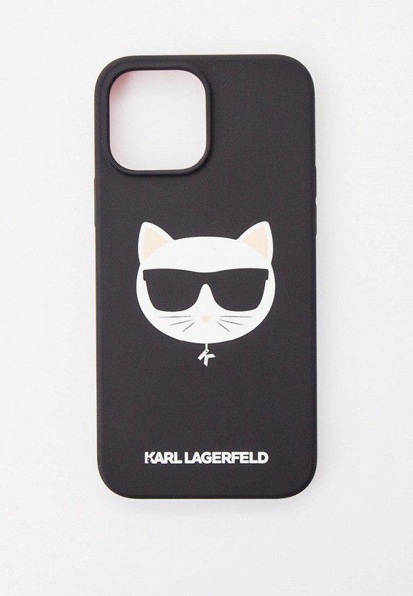 Karl Lagerfeld Чехол для iPhone - 13 Pro Max, силиконовый Liquid Silicone с покрытием soft touch - фото 1
