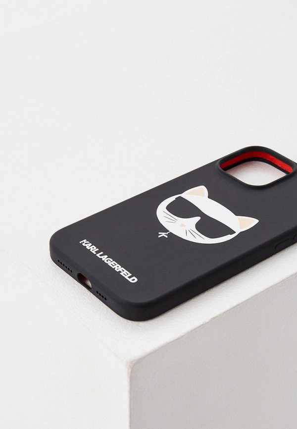 Karl Lagerfeld Чехол для iPhone - 13 Pro Max, силиконовый Liquid Silicone с покрытием soft touch - фото 2