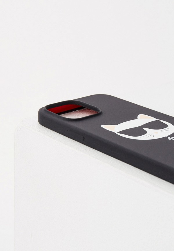 Karl Lagerfeld Чехол для iPhone - 13 Pro Max, силиконовый Liquid Silicone с покрытием soft touch - фото 3
