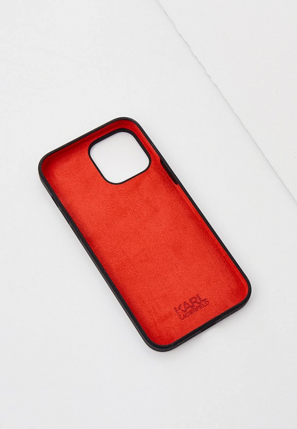 Karl Lagerfeld Чехол для iPhone - 13 Pro Max, силиконовый Liquid Silicone с покрытием soft touch - фото 4