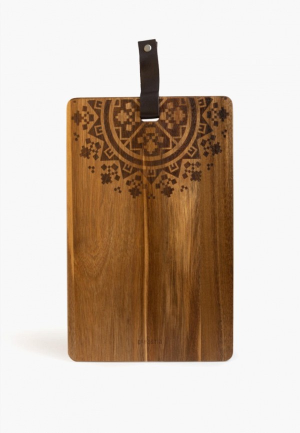 DeNastia Доска разделочная - с узором, 21х33х1,5см - фото 4