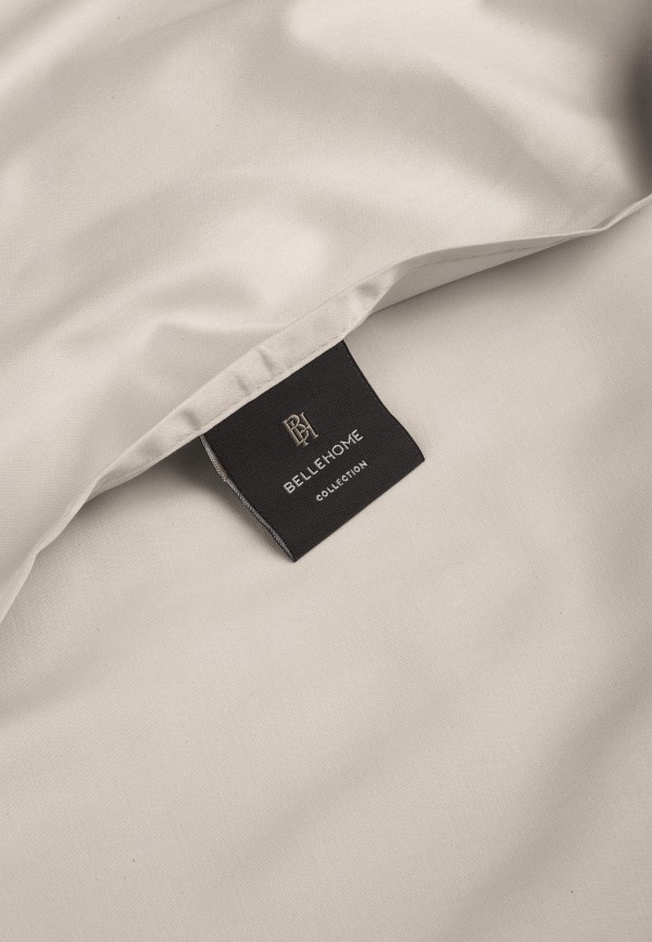 Bellehome Постельное белье Евро - Стефания Vanilla, сатин-премиум 300 TC - фото 6