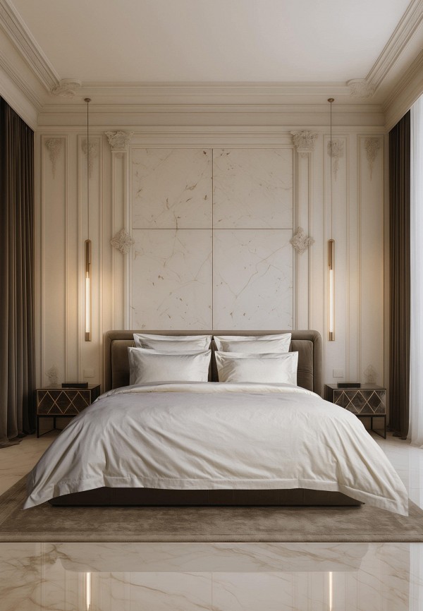 Bellehome Постельное белье Семейное - Стефания Vanilla, сатин-премиум 300 TC - фото 2