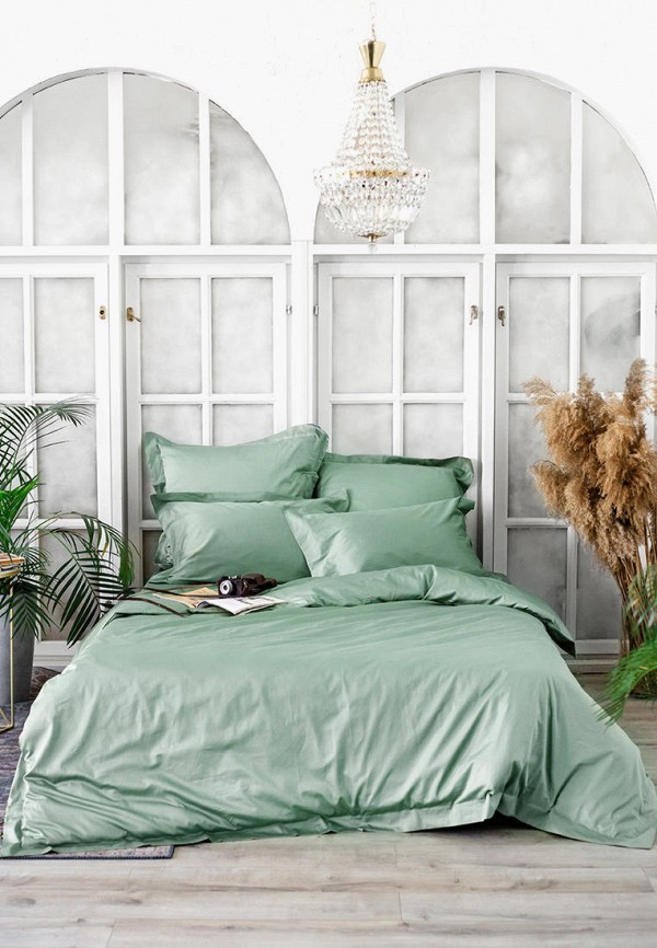 Bellehome Постельное белье Евро - Стефания Tiffany, сатин-премиум 300 TC - фото 1