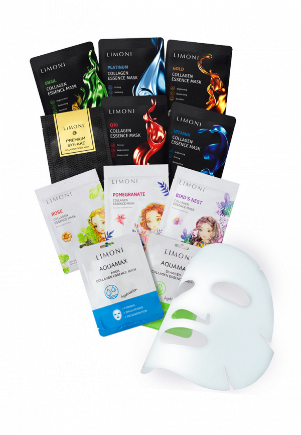Limoni Маски для лица 11 шт. - Ассорти №2, 11 шт. - фото 2