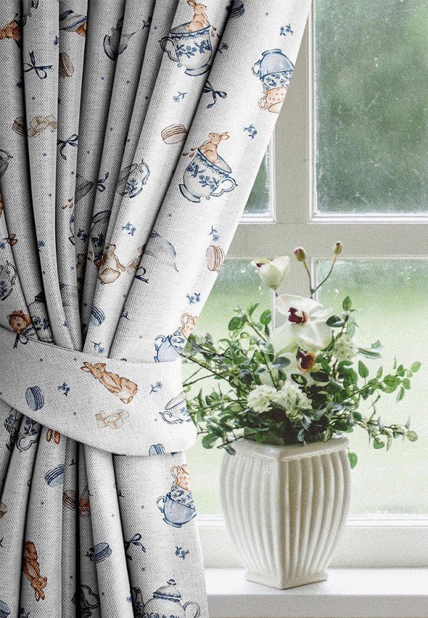 Mia Cara Шторы - с подхватом Зайчики, 2 шт. - фото 2