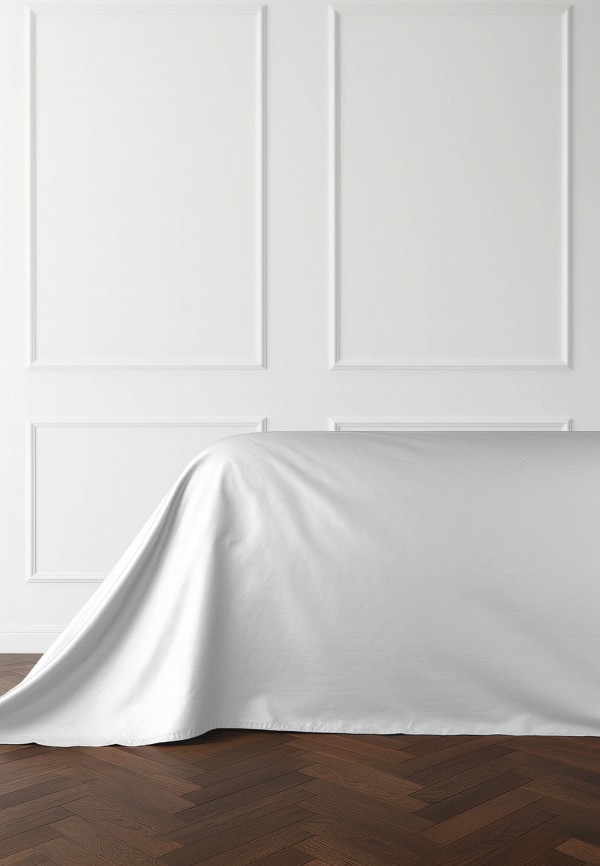 Bellehome Простыня Евро - Стефания Blanca 245х250 сатин - фото 1