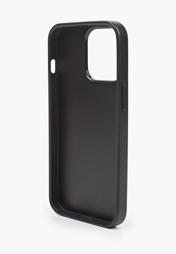 Guess Чехол для iPhone - 13 Pro, PU Saffiano 4G Big metal logo Hard Black - фото 2