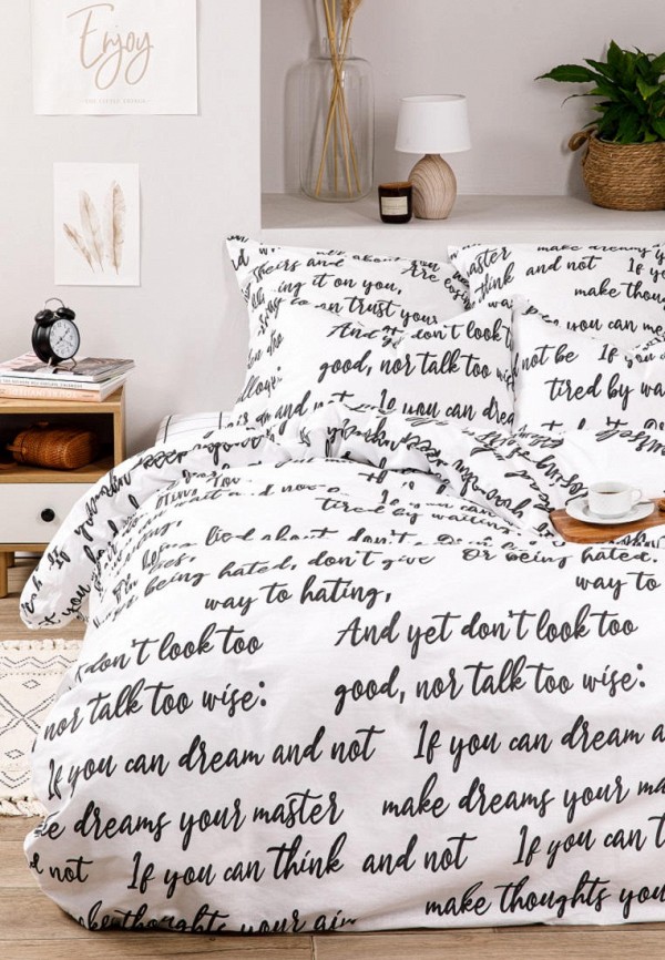 Ночь нежна Постельное белье 2-спальное - Леттеринг Инверсия - фото 1