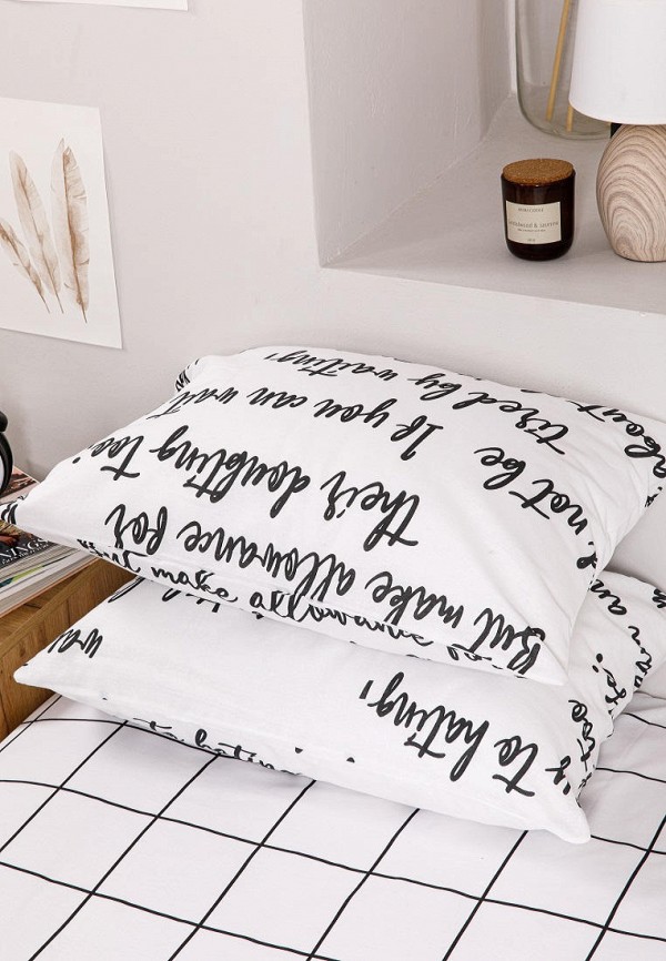 Ночь нежна Постельное белье Евро - Леттеринг Инверсия - фото 6