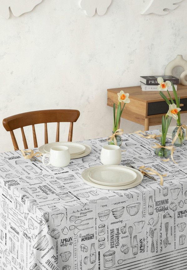 Унисон Скатерть - Loft Cafe, 145x145 - фото 2