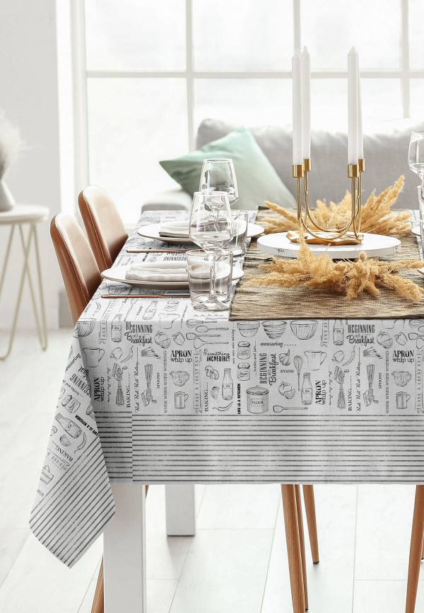 Унисон Скатерть - Loft Cafe, 145x145 - фото 1