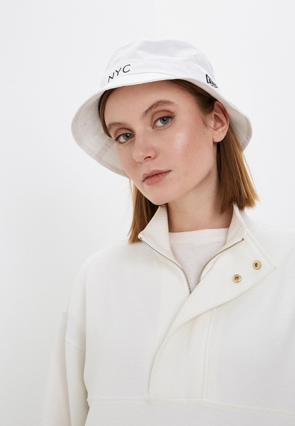 New Era Панама - Adult's sun hat NYC BUCKET NEWERA WHIBLK - фото 5